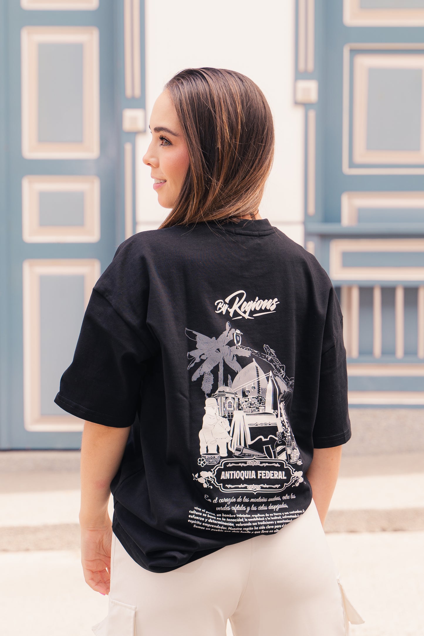 T-Shirt Antioquia Federal - Negro