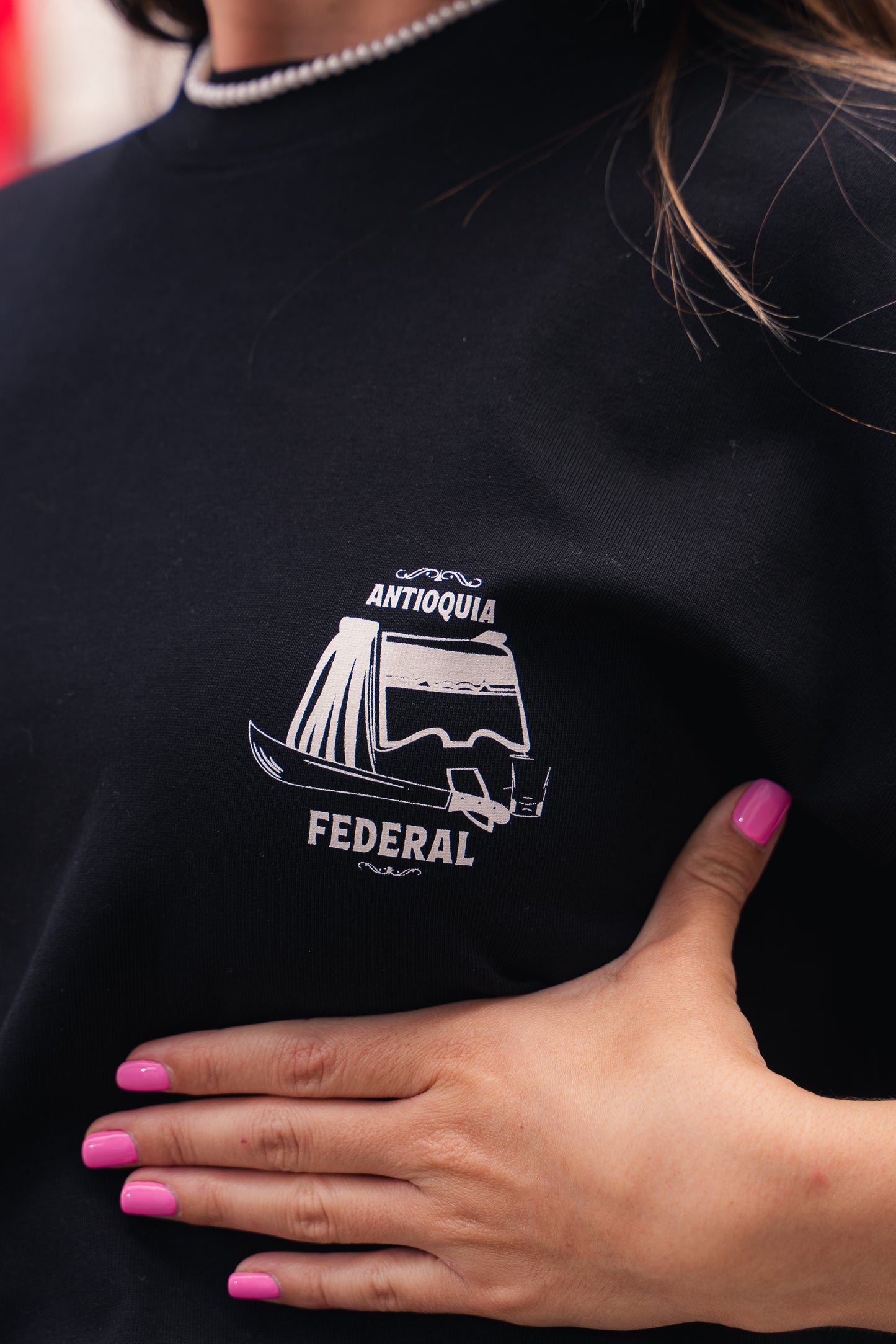 T-Shirt Antioquia Federal - Negro