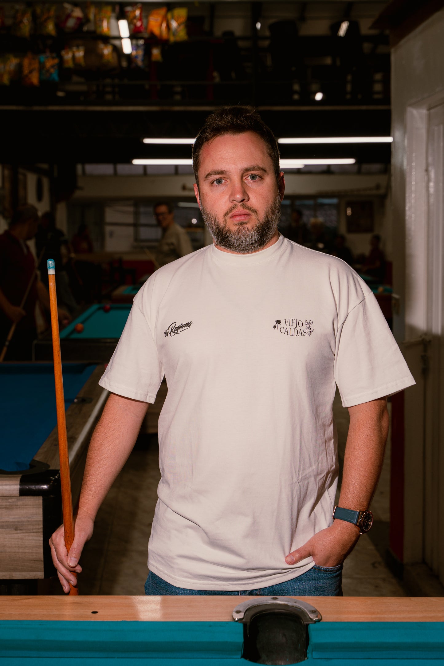 T-Shirt Viejo Caldas - Blanco