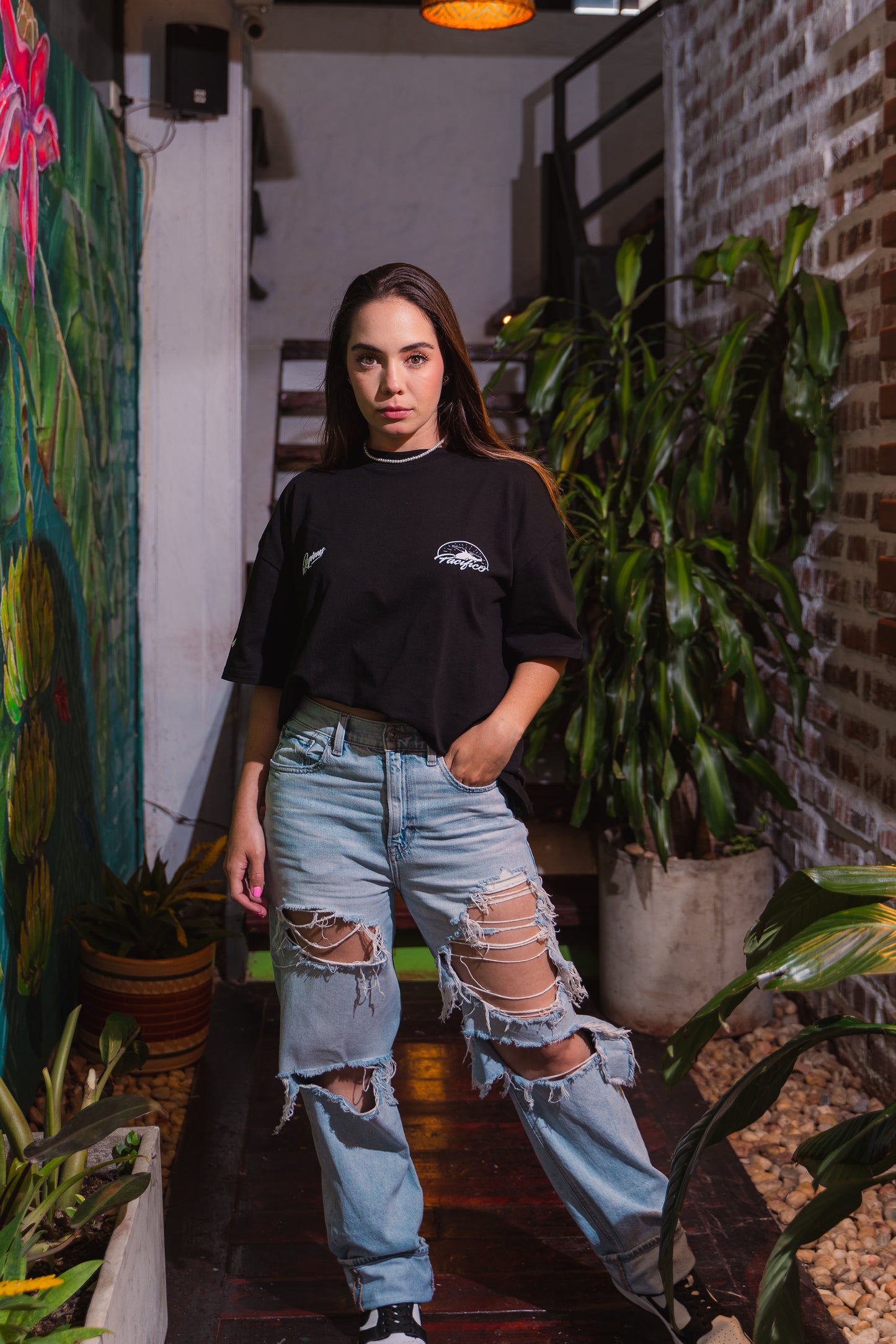T-Shirt Pacífico - Negro