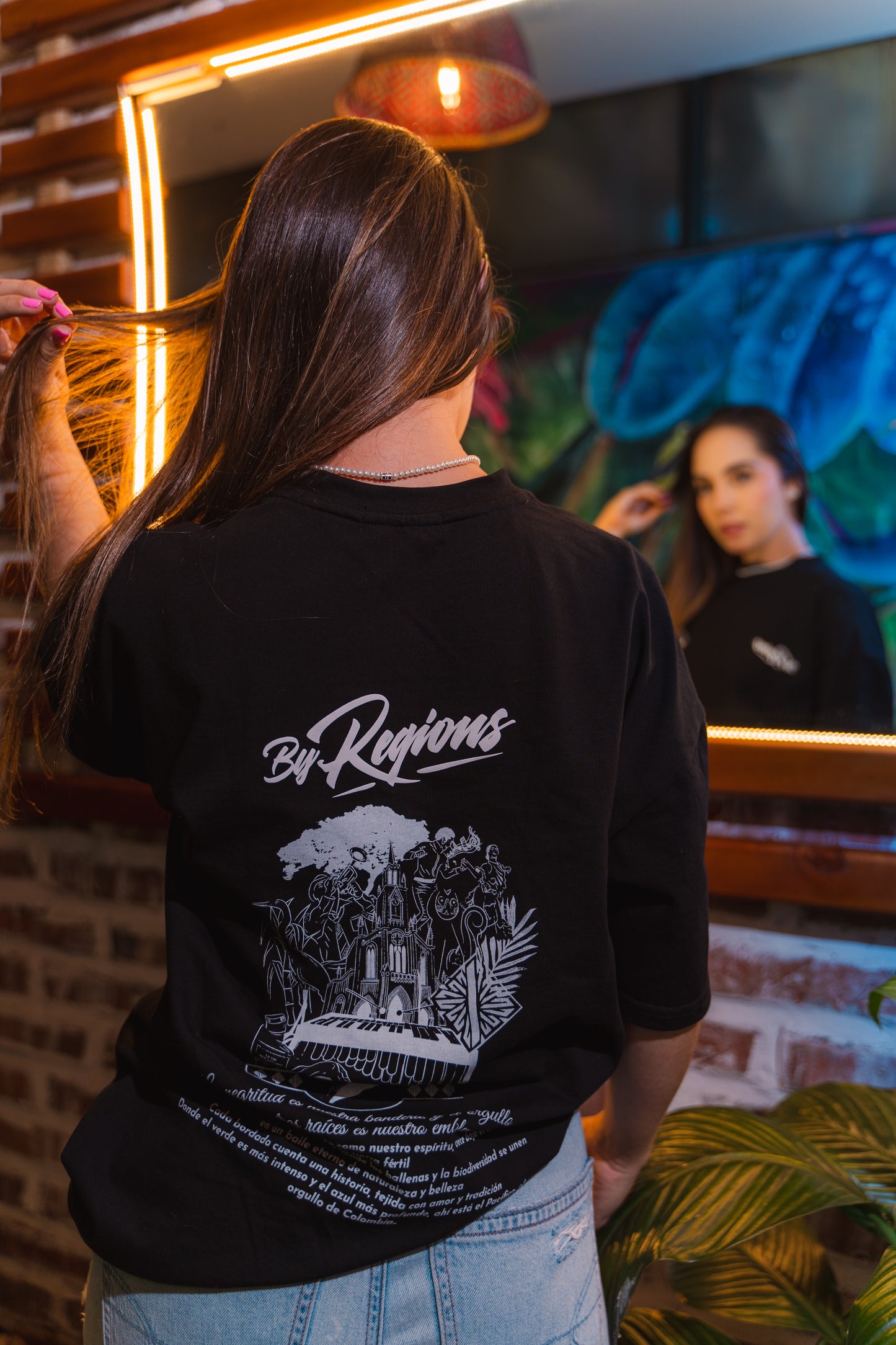 T-Shirt Pacífico - Negro
