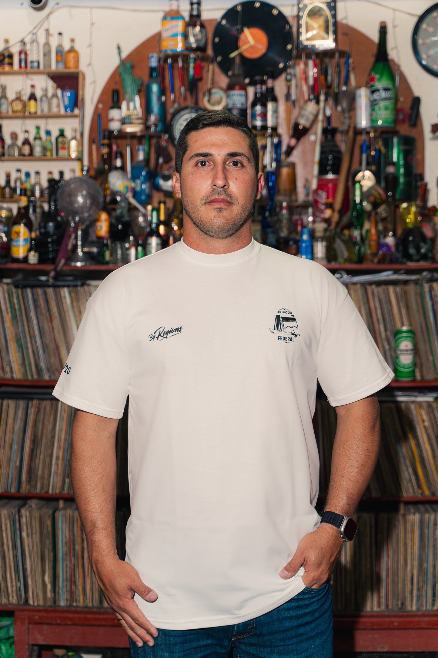 T-Shirt Antioquia Federal - Blanco