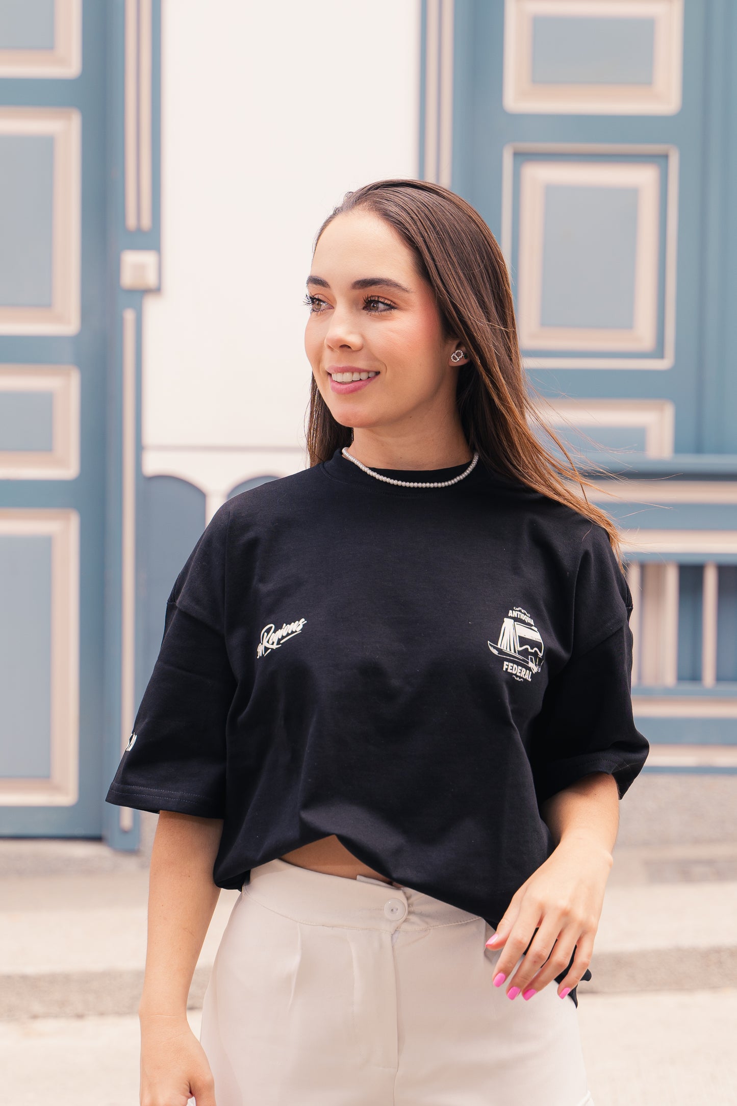 T-Shirt Antioquia Federal - Negro