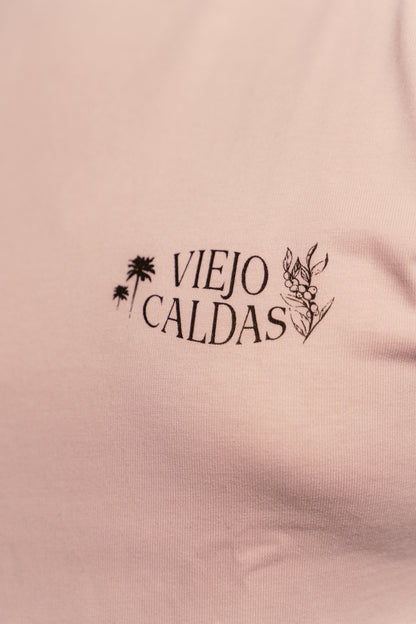 T-Shirt Viejo Caldas - Nude
