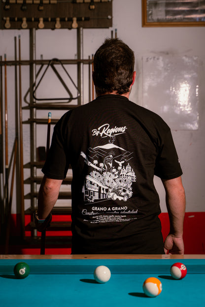 T-Shirt Viejo Caldas - Negro