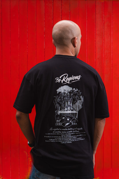 T-Shirt Pacífico - Negro